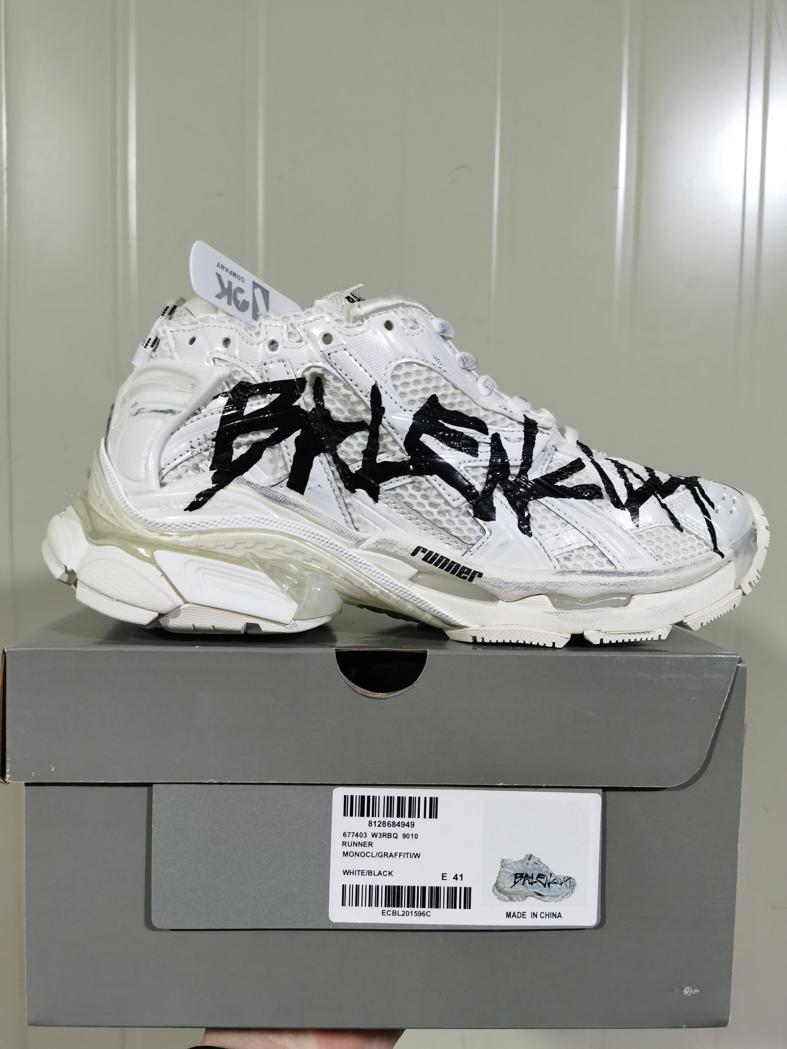 Balenciaga Runners with Letters